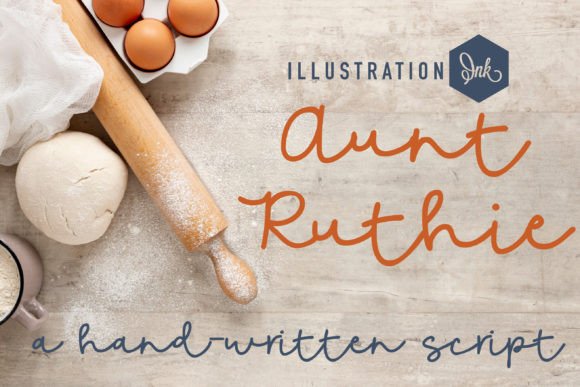 Aunt Ruthie and the Art of Handwritten Fonts: Crafting Personality in Digital Design