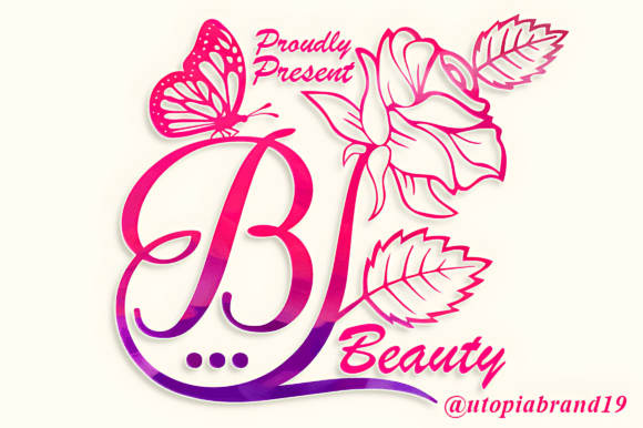 Beauty Flower Monogram: A Decorative Font with Timeless Charm
