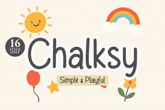 Chalksy: A Playful Font for Creative Expression