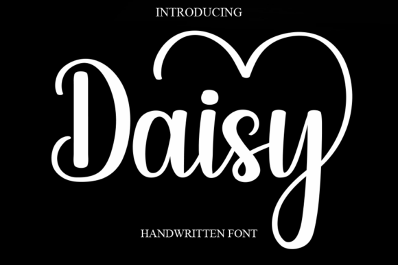 Daisy: A Cursive Handwritten Font with Timeless Appeal