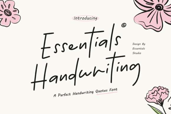 Essentials Handwriting: A Versatile Script for Modern Design