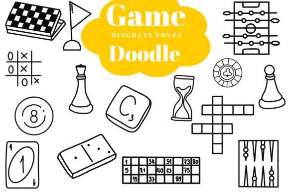 Game Doodle: Transforming Typography Into a Tabletop Treasure Trove
