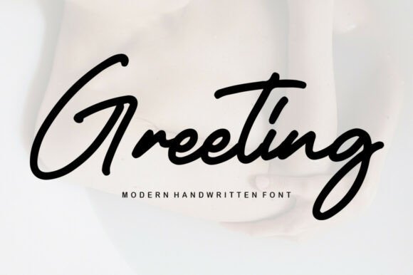 Greeting: A Delicate, Elegant Handwritten Font for Modern Design