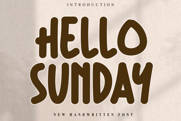 Hello Sunday: A Script Font for Modern Branding