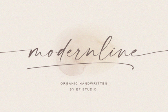 Modernline: Elegance Redefined in Handwritten Form