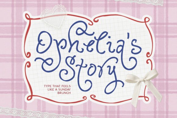 Ophelia Story: Typography for Cozy Branding