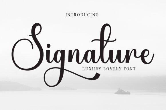 The Art of Understated Elegance: How the Signature Font Brings Warmth and Refinement to Every Design